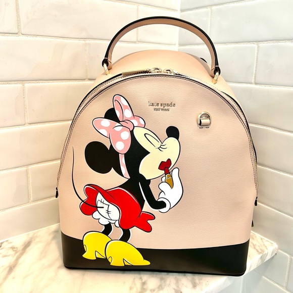 Kate Spade x Disney Minnie Mouse Backpack - Picture 6 of 12